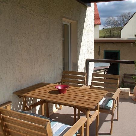 Ferienwohnung Katzstein Cunnersdorf Eksteriør bilde