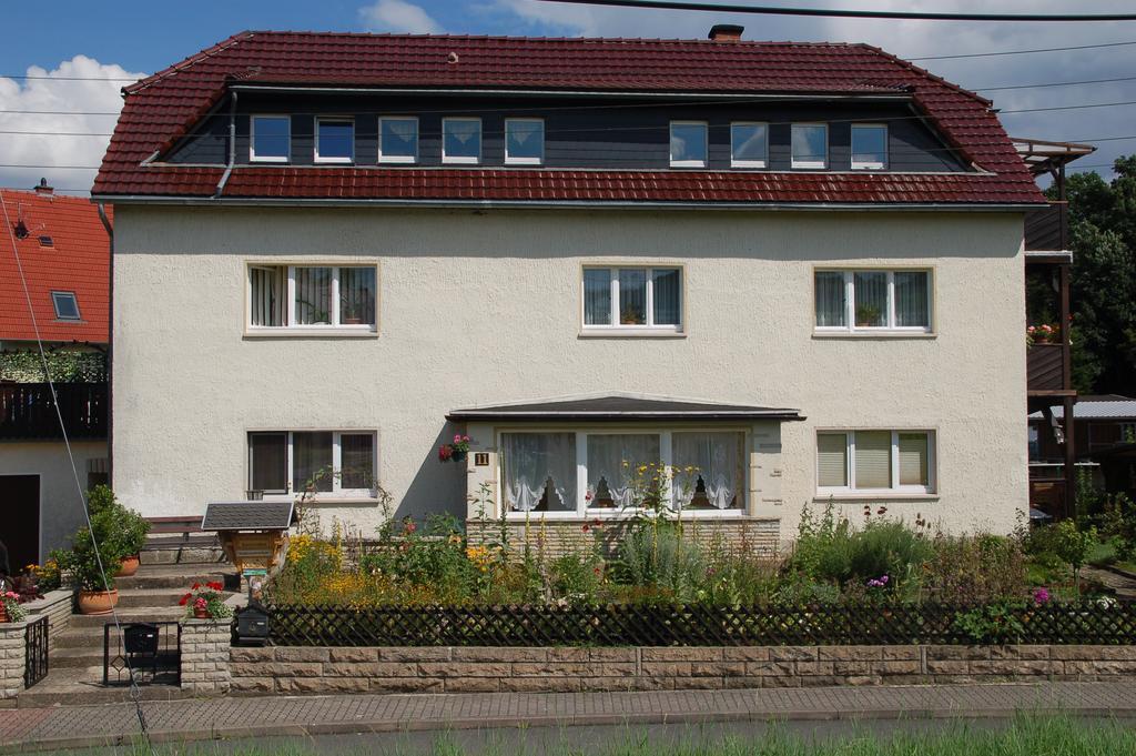 Ferienwohnung Katzstein Cunnersdorf Eksteriør bilde