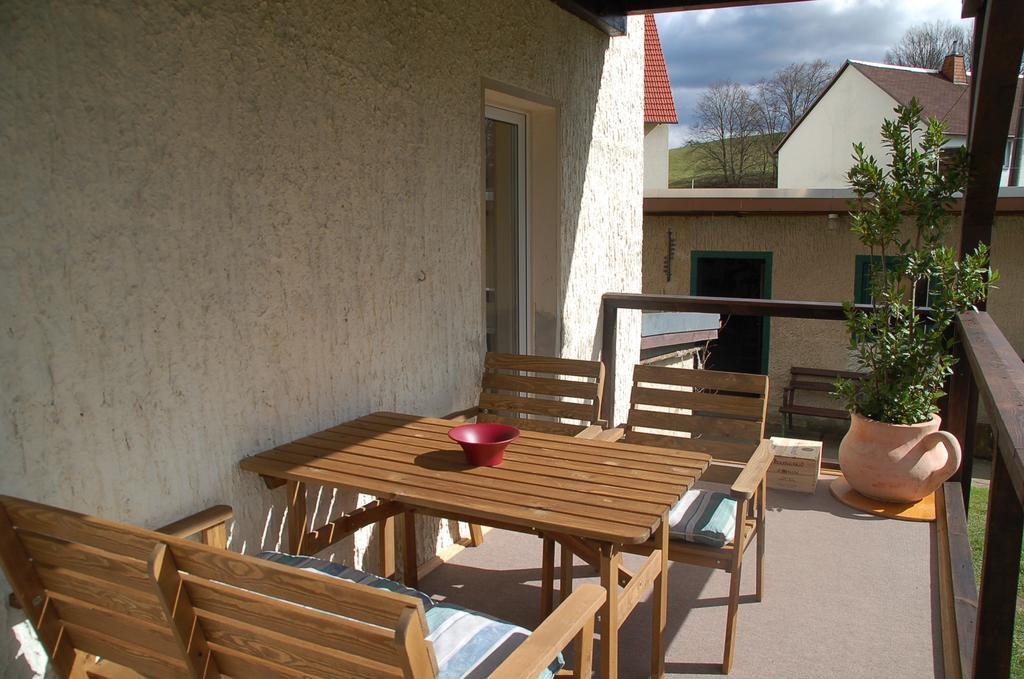 Ferienwohnung Katzstein Cunnersdorf Eksteriør bilde